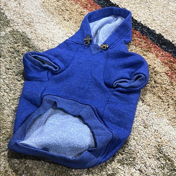 Reddy Blue Dog Love is in the Adventure Dog Hoodie Large NWOT - Picture 5 of 9